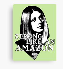 TARA MACLAY: Strong Like An Amazon Canvas Print