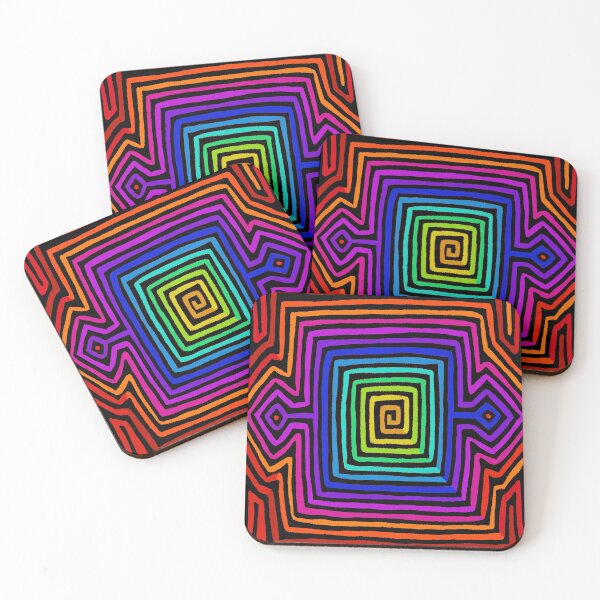 Item preview, Kuna Indian Rainbow Tortuga  designed and sold by Esprit-Mystique.