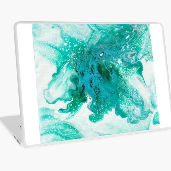 Acrylic Pour Laptop Skin