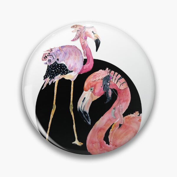 Aperçu de l'œuvre Flamants roses - Style Boho créée et vendue par M-ohlala.