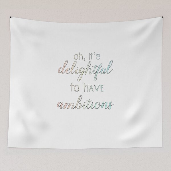 Item preview, Anne of Green Gables-Inspired "To Have Ambitions" designed and sold by mulberrydragon.