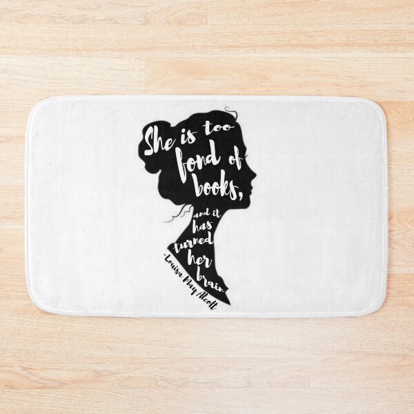 Item preview, Too Fond Of Books - Louisa May Alcott designed and sold by inkandmadness.