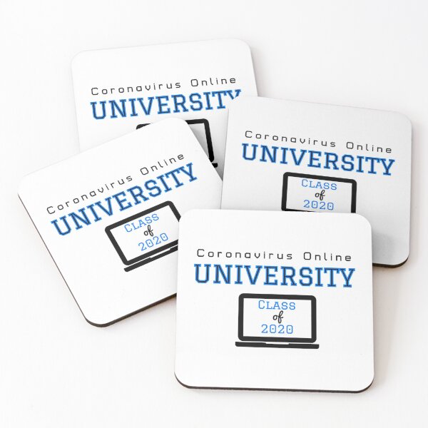 Item preview, Coronavirus Online University -- Class of 2020 designed and sold by Smiles4Days.