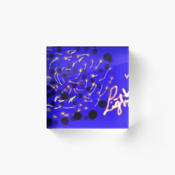 LIGHT UP Acrylic Block