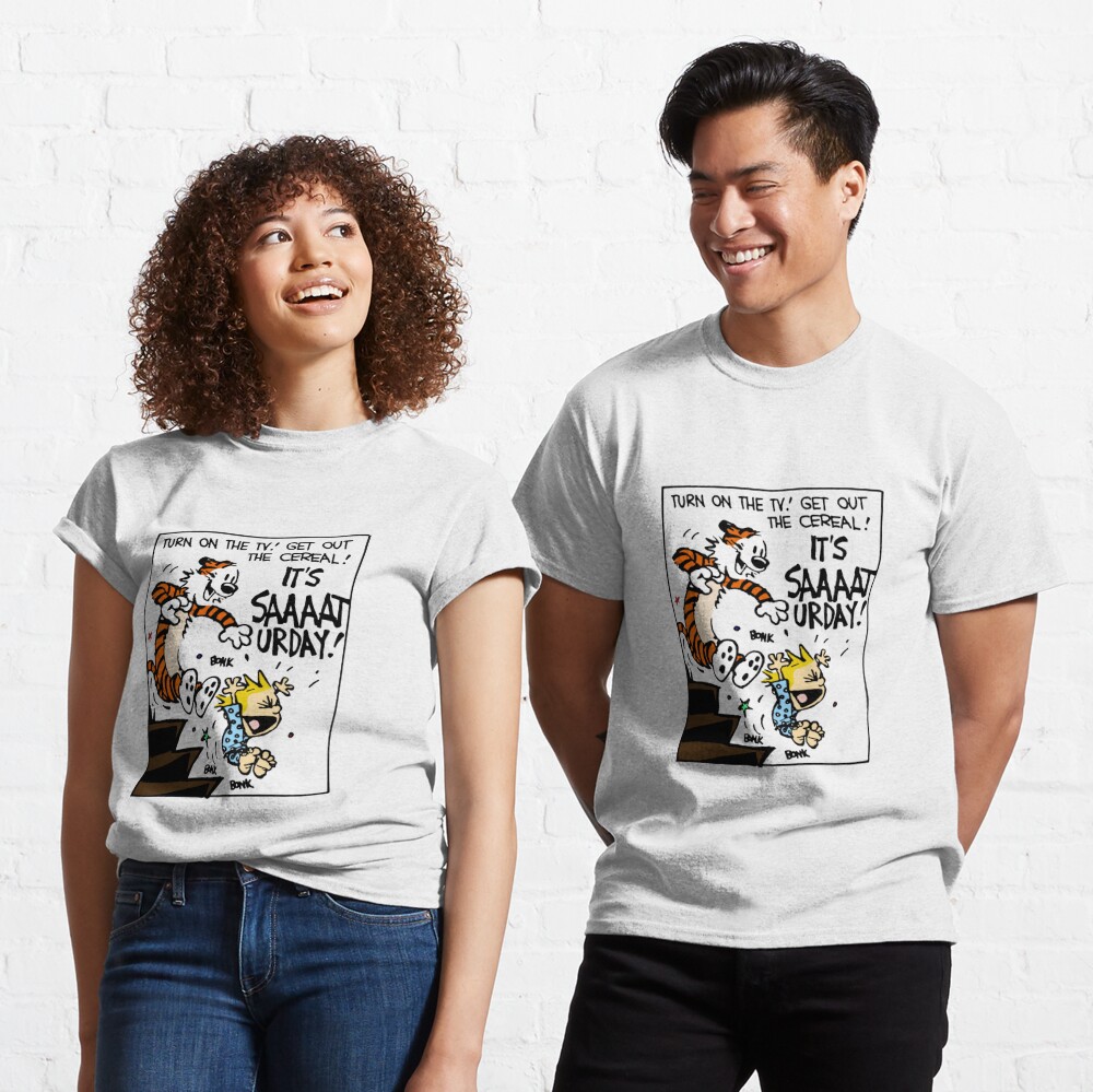 Discover Calvin and tiger Classic T-Shirt