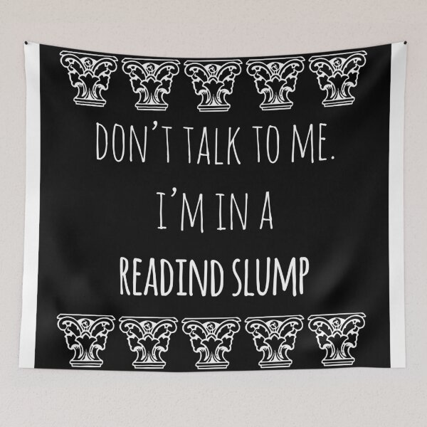Item preview, reading slump designed and sold by inkandmadness.