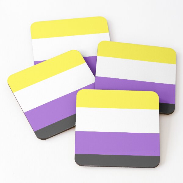 Item preview, Non-binary Pride Large Flag Print  designed and sold by SimplyPride.