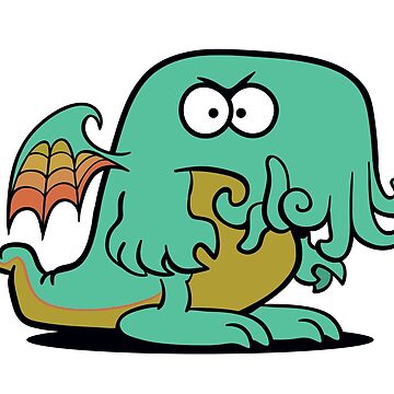 Artwork thumbnail, Cute Cthulu by Chuck Whelon