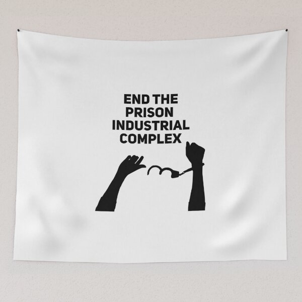 Item preview, End the Prison Industrial Complex Mass Incarceration designed and sold by Joepseudo.