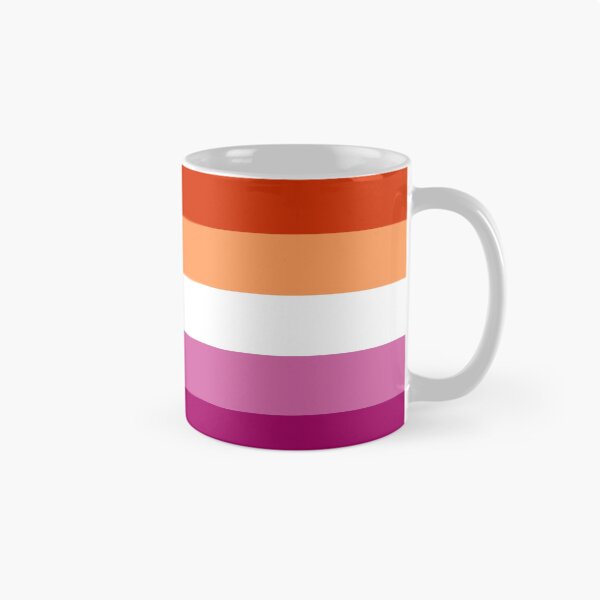 Item preview, Lesbian (new) Pride Large Flag Print  designed and sold by SimplyPride.