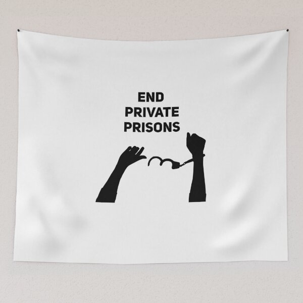Item preview, End Private Prisons Mass Incarceration designed and sold by Joepseudo.