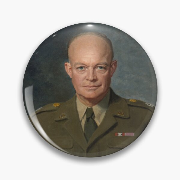 Item preview, General Eisenhower Portrait - Thomas Edgar Stephens designed and sold by warishellstore.