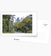City amongst the trees Postcards