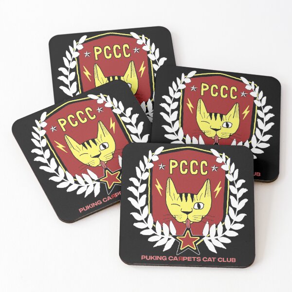 Item preview, PCCC - Puking Carpets Cat Club (Clean) designed and sold by ce54r.