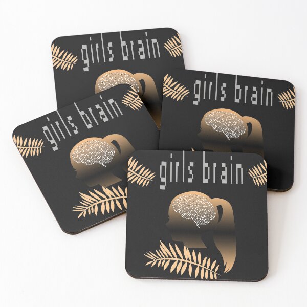 Item preview, girls brain new design designed and sold by lamiabent.