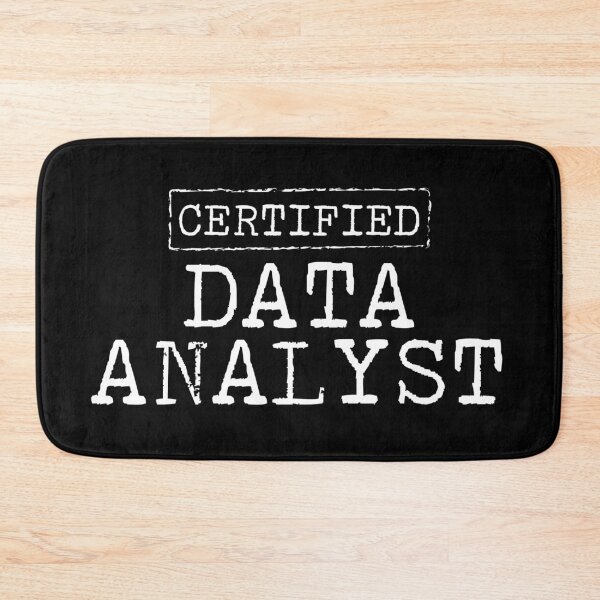 Item preview, Certified Data Analyst designed and sold by teesaurus.