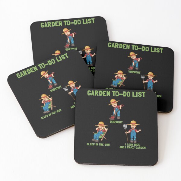 Item preview, Garden To Do List gardener designed and sold by Weilichesmag.