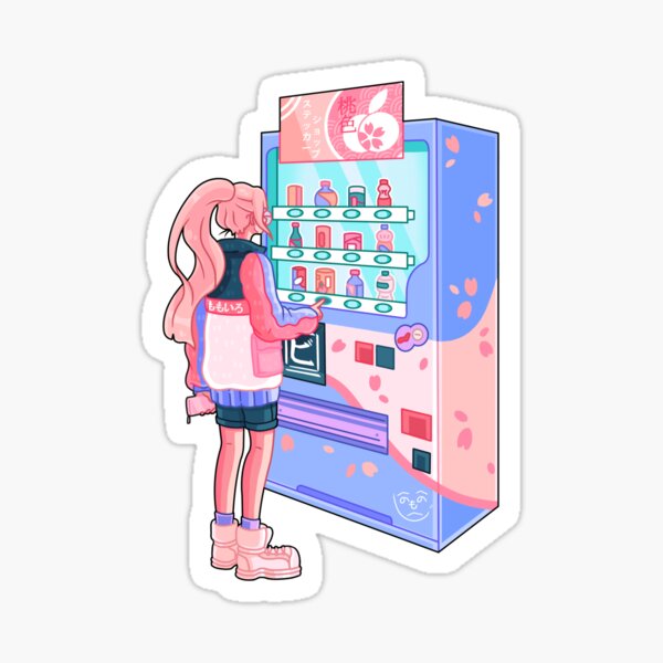 Lost in Japan Peach Girl III Sticker