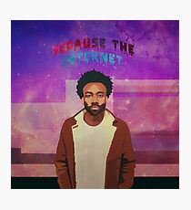 Acid Rap / Because The Internet Photographic Print