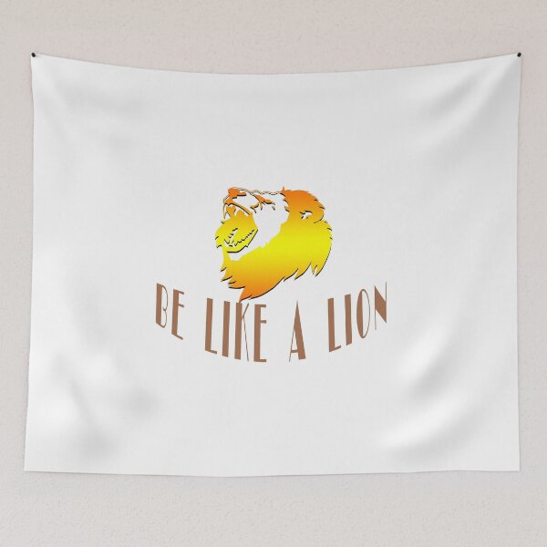 Item preview, courage like a gold lion designed and sold by lamiabent.