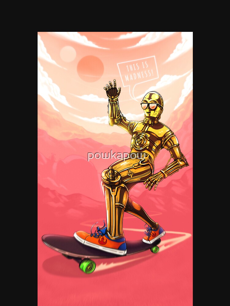 Robot shredding on a alien planet! by powkapow