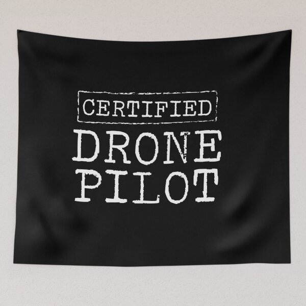 Item preview, Certified Drone Pilot designed and sold by teesaurus.
