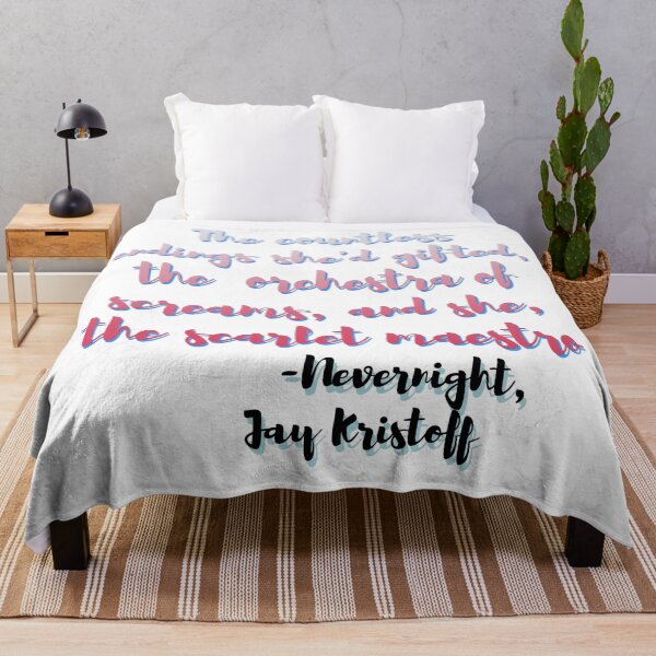 Item preview, Scarlet maestro - Nevernight - Jay Kristoff designed and sold by inkandmadness.