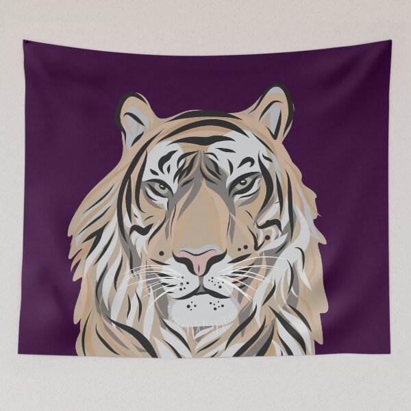 Item preview, Fierce Tiger Illustration - Digital Drawing by Design by Cheyney designed and sold by designbycheyney.