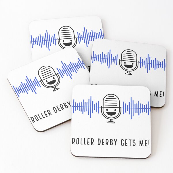 Item preview, Roller Derby Gets Me!-Blue designed and sold by derbyftbalcony.