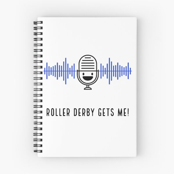Item preview, Roller Derby Gets Me!-Blue designed and sold by derbyftbalcony.