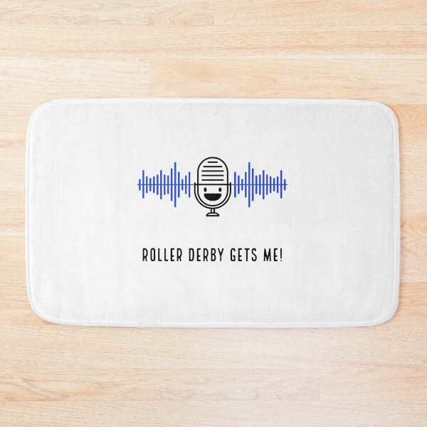 Item preview, Roller Derby Gets Me!-Blue designed and sold by derbyftbalcony.