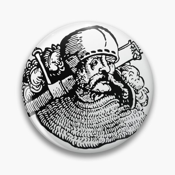 Item preview, Doppelsoldner Medieval Soldier Sticker designed and sold by tbunks.