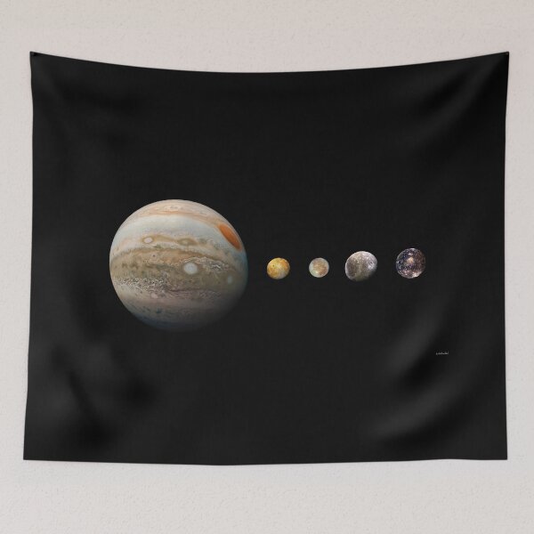 Item preview, Jupiter and Galilean Moons designed and sold by Weston  Westmoreland.
