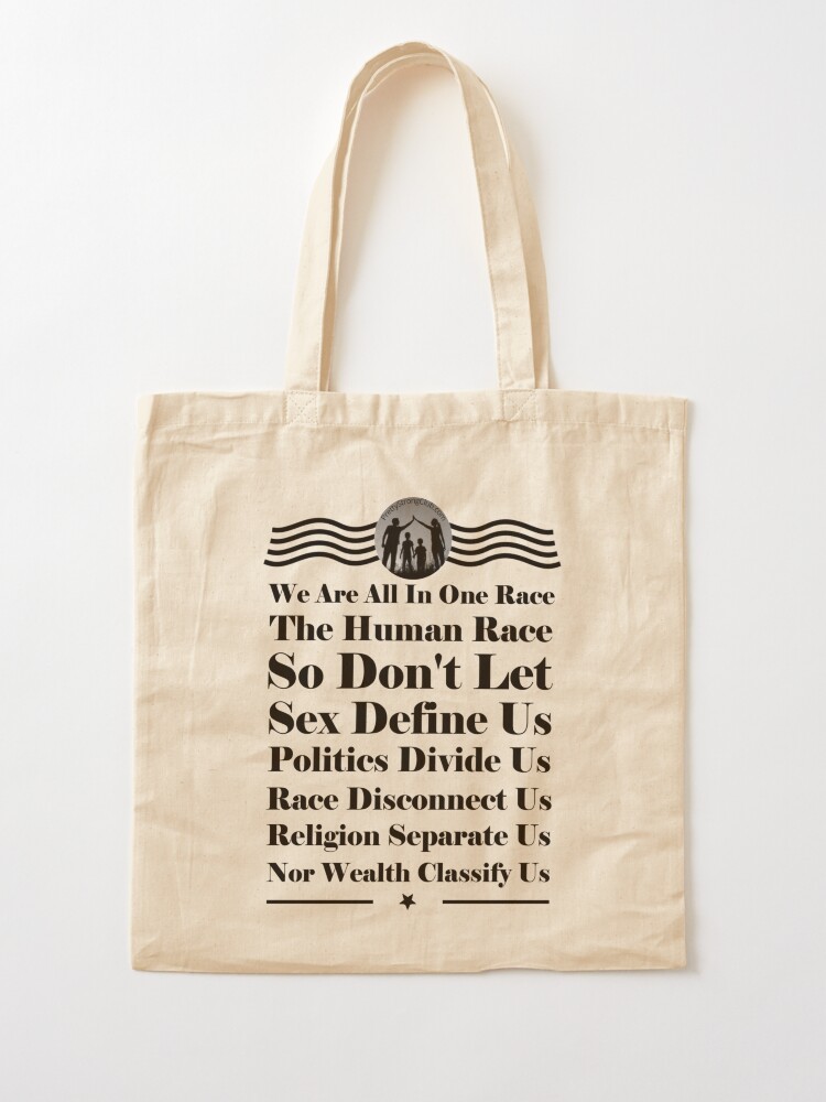 Alternate view of We Are All In One Race Tote Bag