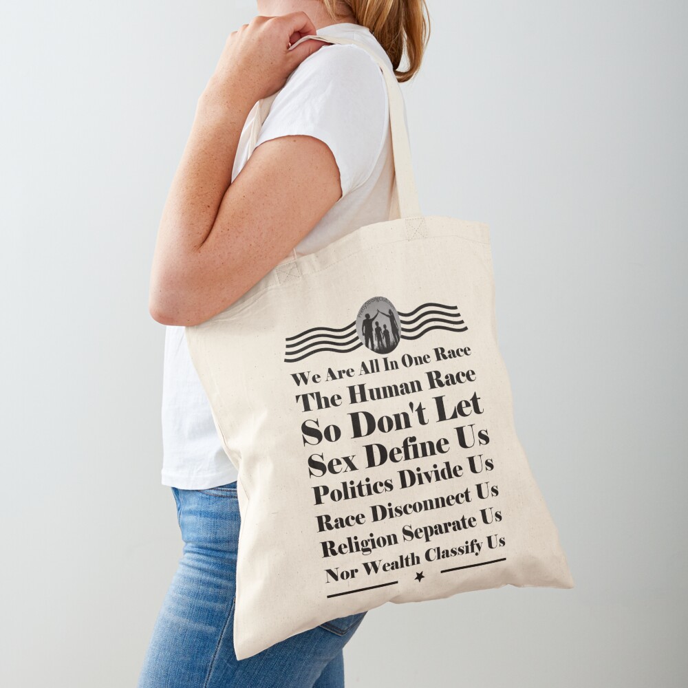 We Are All In One Race Tote Bag