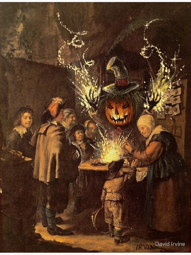 The Pumpkin Magician Premium Matte Vertical Poster