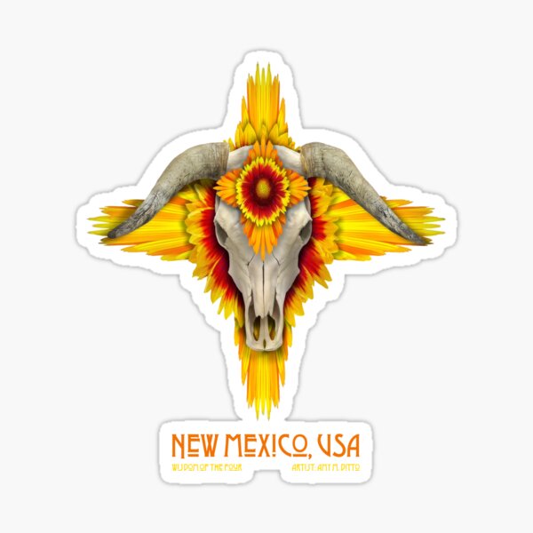 New Mexico, USA Sticker
