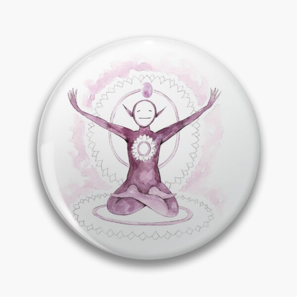 Item preview, Crown Chakra Sprite designed and sold by Heather Malone Illustration.