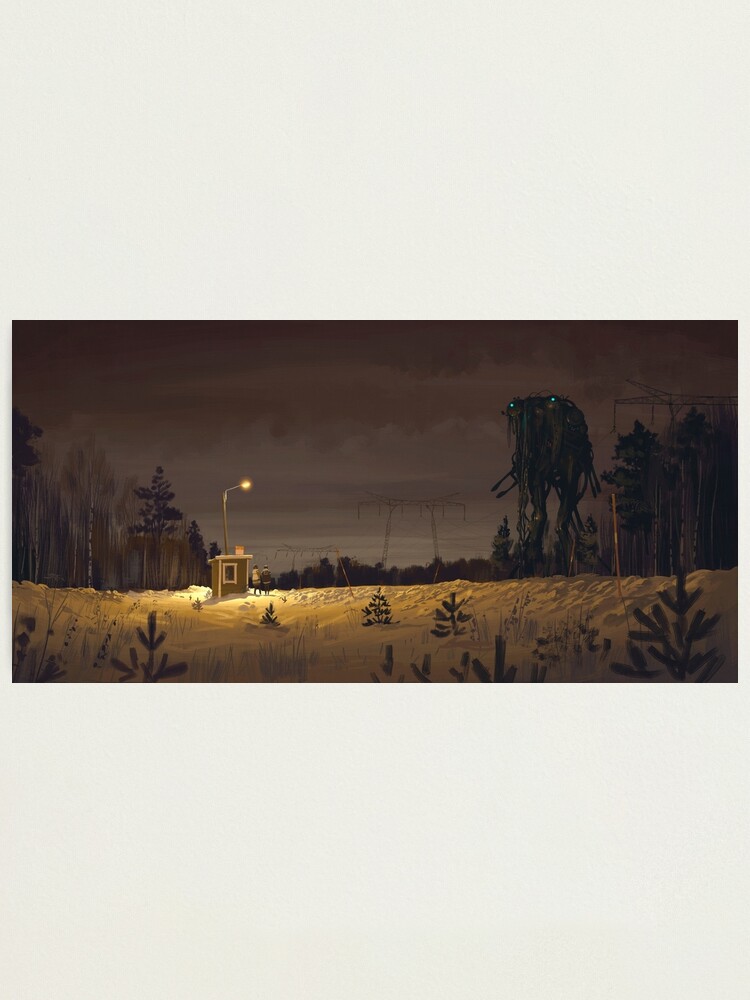 Alternate view of The Visitor Photographic Print