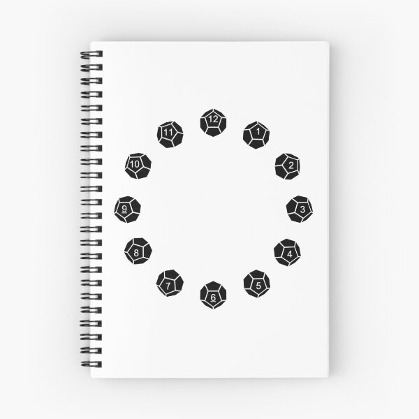 Item preview, d12 Clock - 05 designed and sold by CCCDesign.