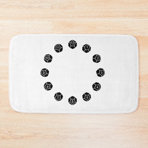 Item preview, d12 Clock - 05 designed and sold by CCCDesign.