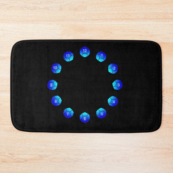Item preview, d12 Clock - 06 designed and sold by CCCDesign.