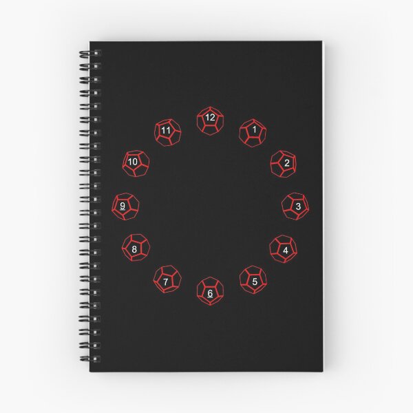Item preview, d12 Clock - 07 designed and sold by CCCDesign.