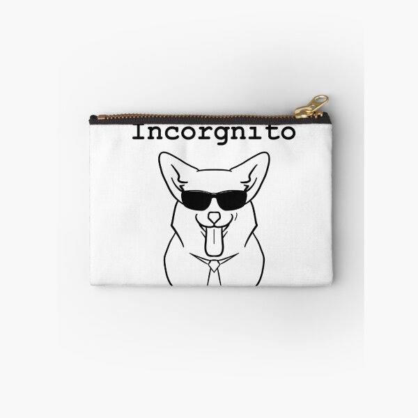 Item preview, Incorgnito corgi dog in shades and tie designed and sold by TheElkWillow.
