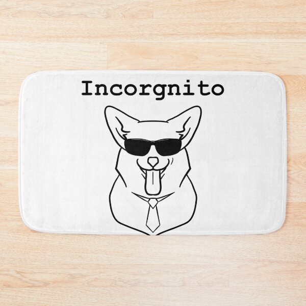 Item preview, Incorgnito corgi dog in shades and tie designed and sold by TheElkWillow.