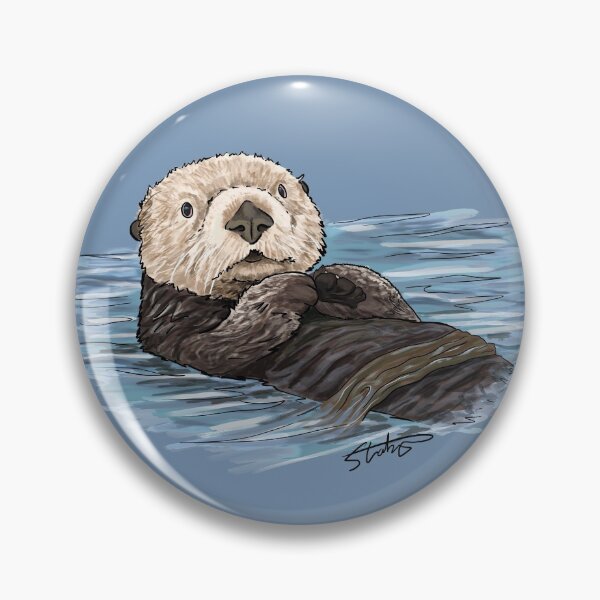 Item preview, Sea Otter Sketch designed and sold by slaterza.