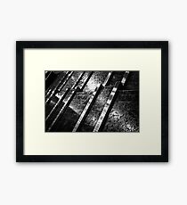 Indoor water feature Framed Print