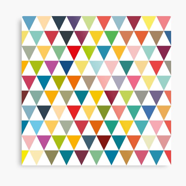 Colourful flags Metal Print