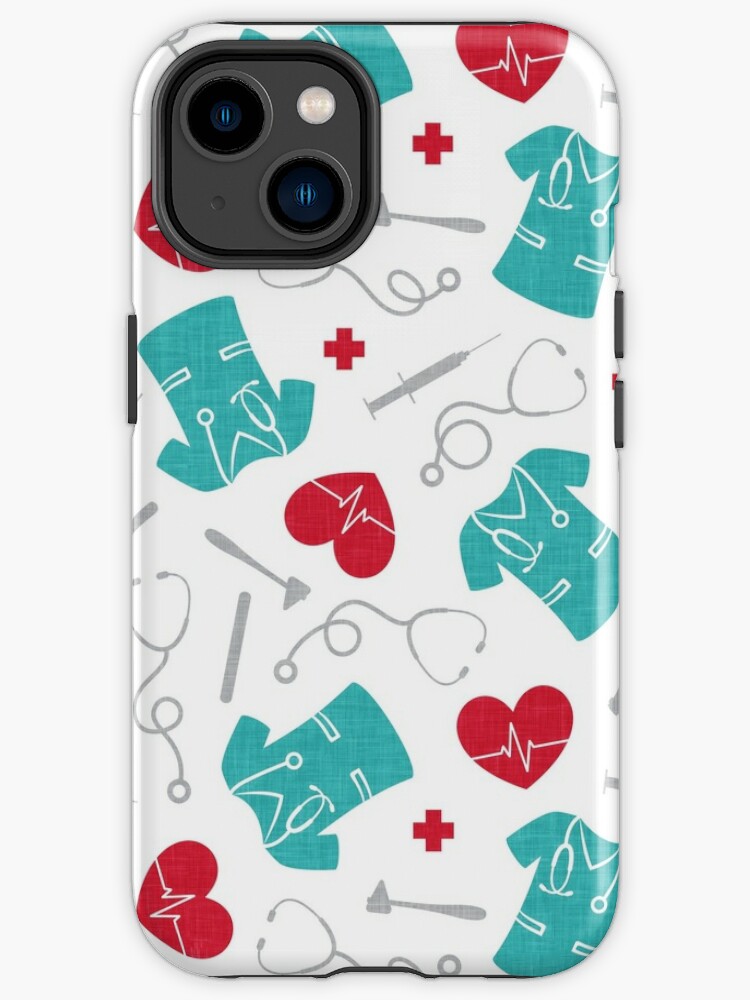 Coque iPhone for Sale avec l'œuvre « Tissu d'allaitement - Rouge