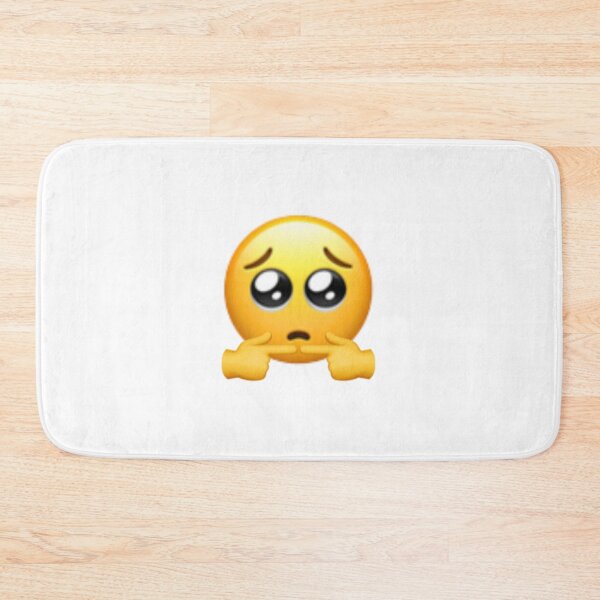 Item preview, Shy Emoji Sticker designed and sold by Hallie Walker.
